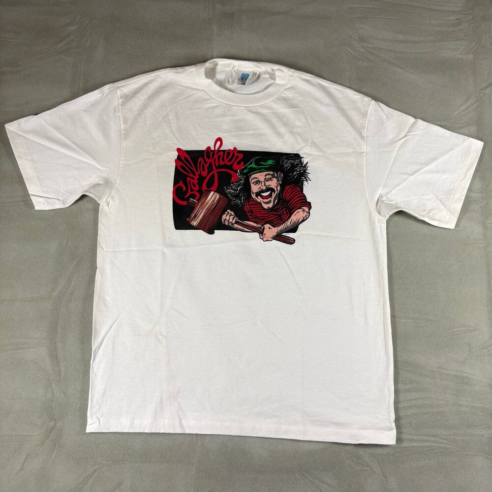Vintage Gallagher Sledge-O-Matic Comedian‎ T-Shirt Size XL Preowned